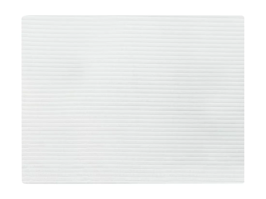 Couvre-lits RAKYA Fourrure synthétique 150 x 200 cm Blanc