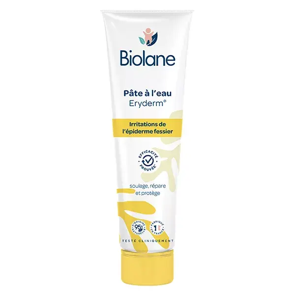 Biolane - Eryderm Pasta à base de água - Bebê - Alivia/Repara - Assaduras - 75ml
