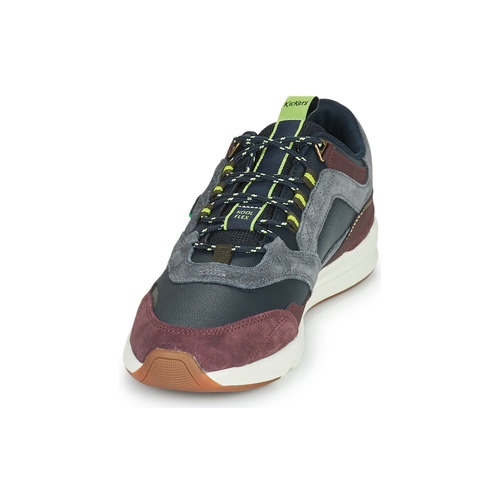Kickers - KOOLFLEX - Marine / Bordeaux