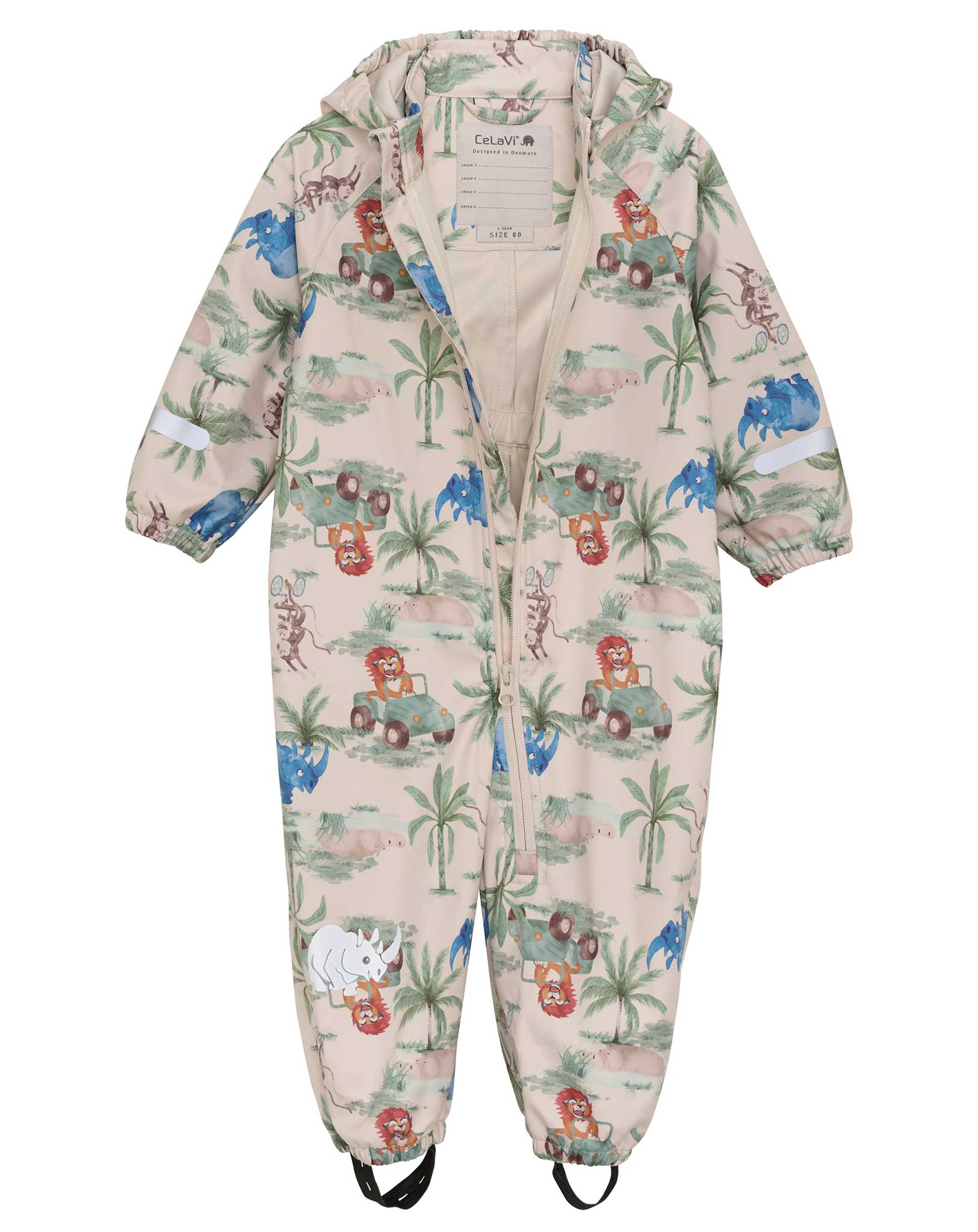 Regenoverall SAFARI in bunt