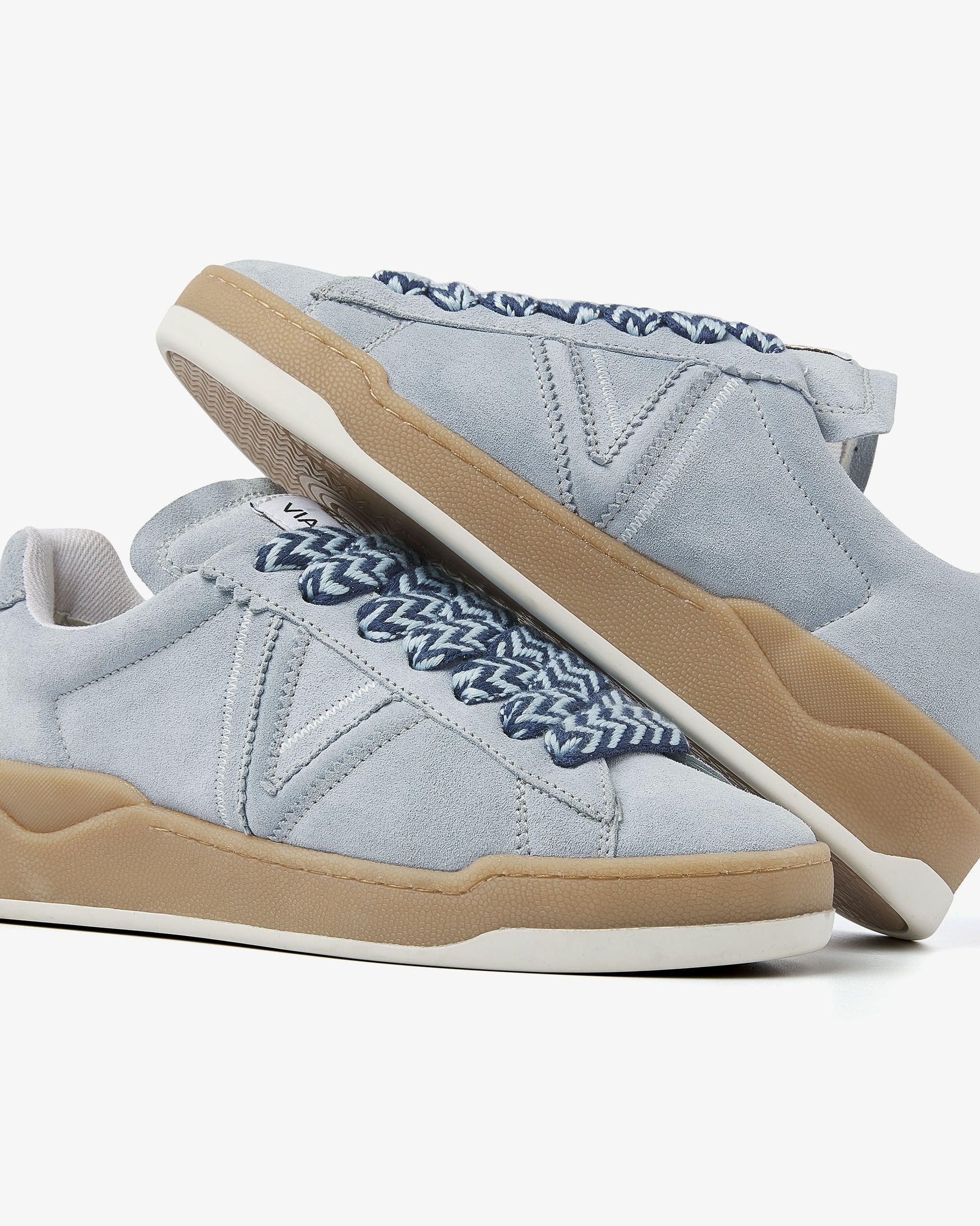 VIA VAI blauwe dames sneakers Sam Kyli