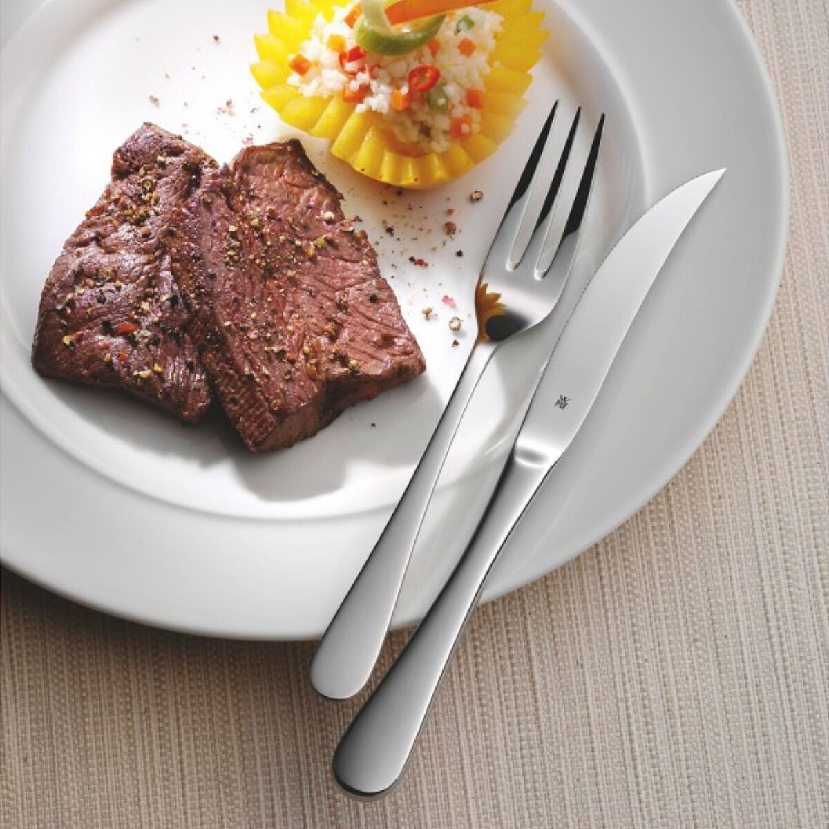 Grillbestikk Blankt Stål