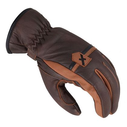 Gants DXR STRIPE - Marron / Marron