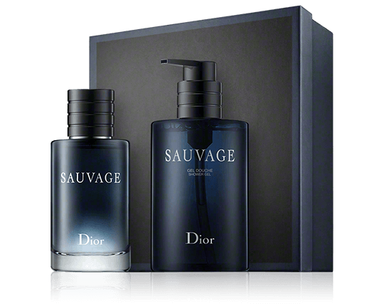 Dior Sauvage Set mit Shower Gel 100ml-250ml