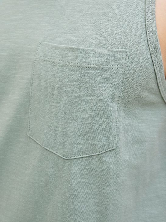 JACK & JONES Tanktop Grün