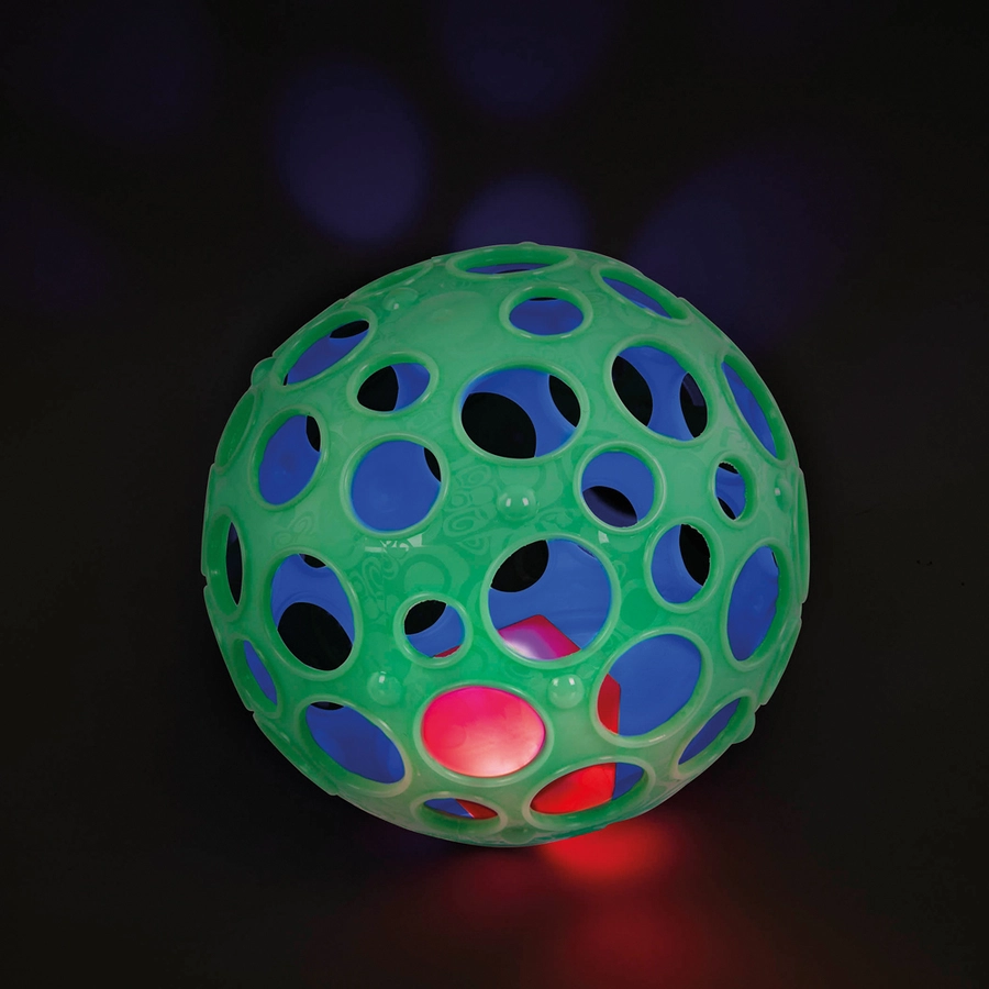 B.TOYS B. Grab n Glow Leucht Ball mit Greiflöcher 1