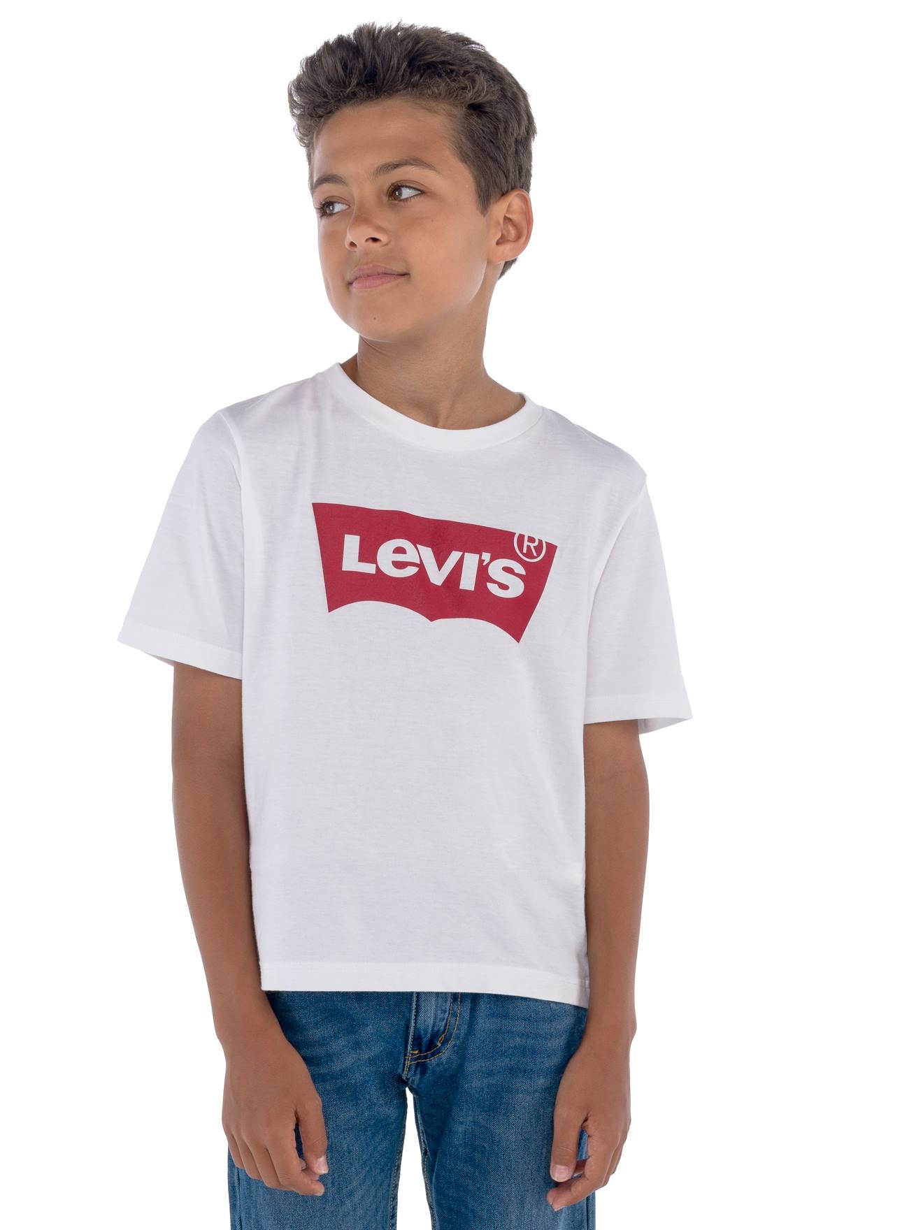 Camiseta Levi's® Batwing, vermelha