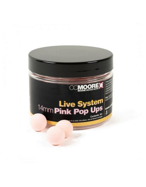 Cc Moore Live System Pink Pop Ups 13-14mm - Aas -