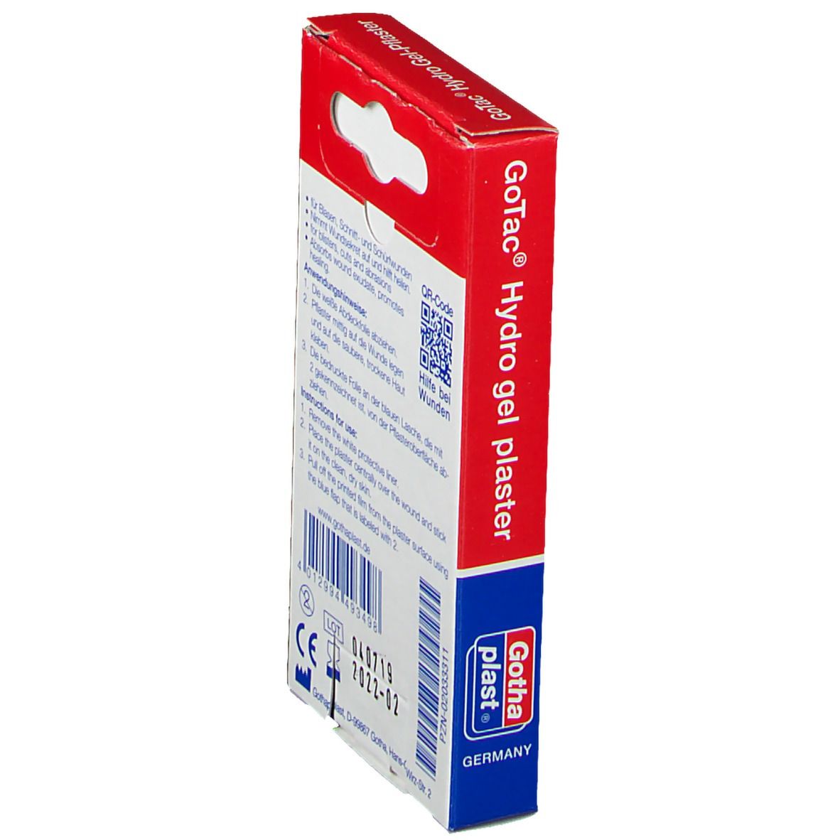 GoTac® HydroGel-Pflaster 2 Größen
