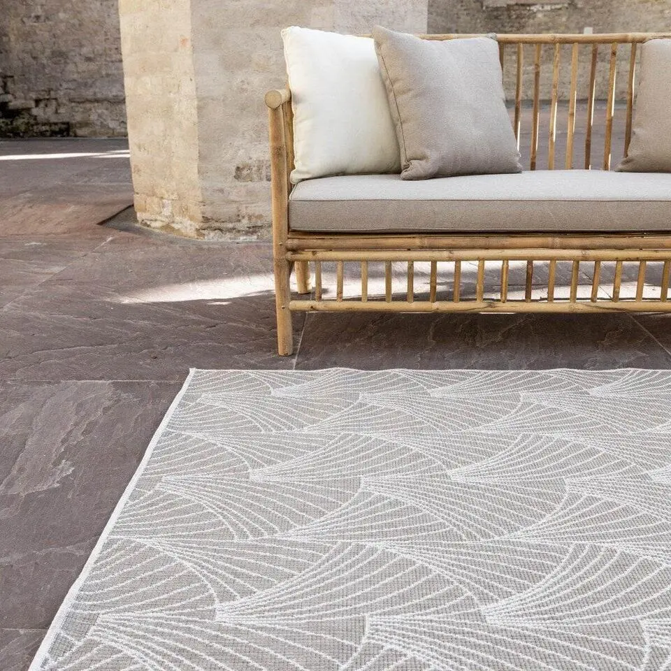 Interieur05 Buitenkleed Deco bruin/grijs - 340 x 240 cm