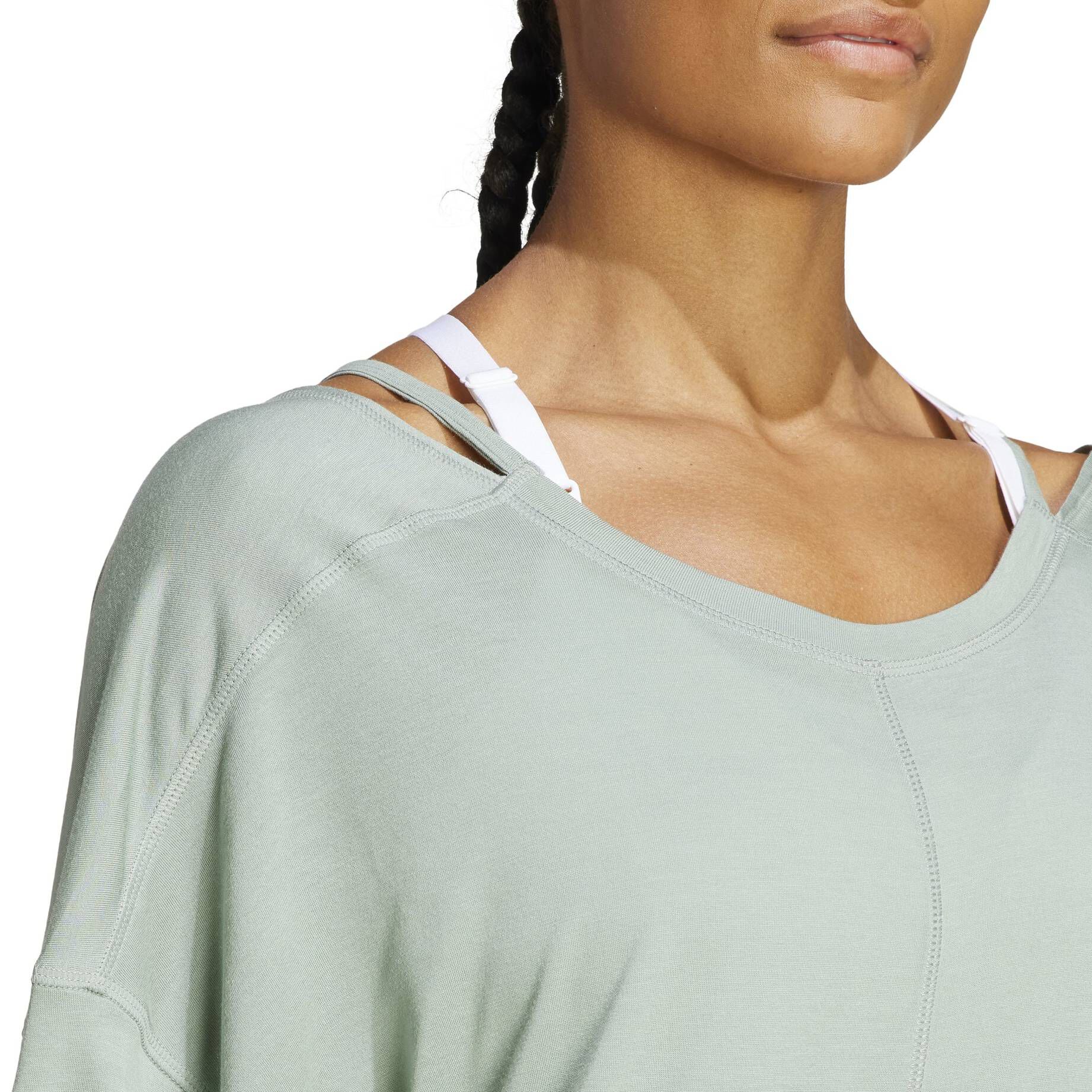 adidas Performance| Damen T-Shirt YOGA STUDIO