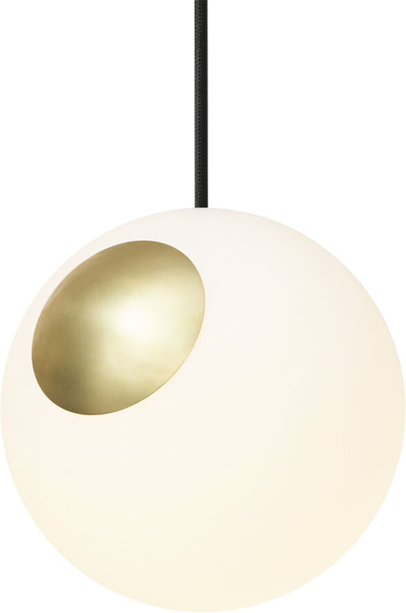 Nordic Tales Bright Spot Brass - Black cable Messing