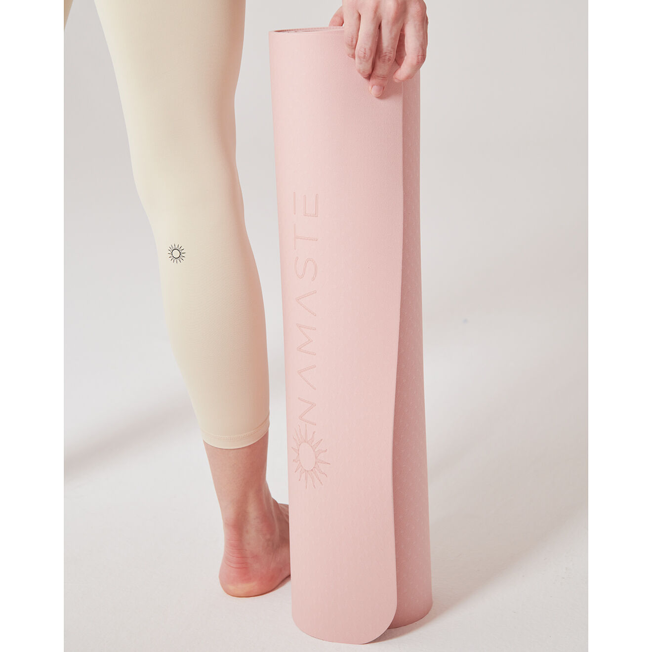 Onamaste Tapis de sport mat rose - 181x61x0.5 cm