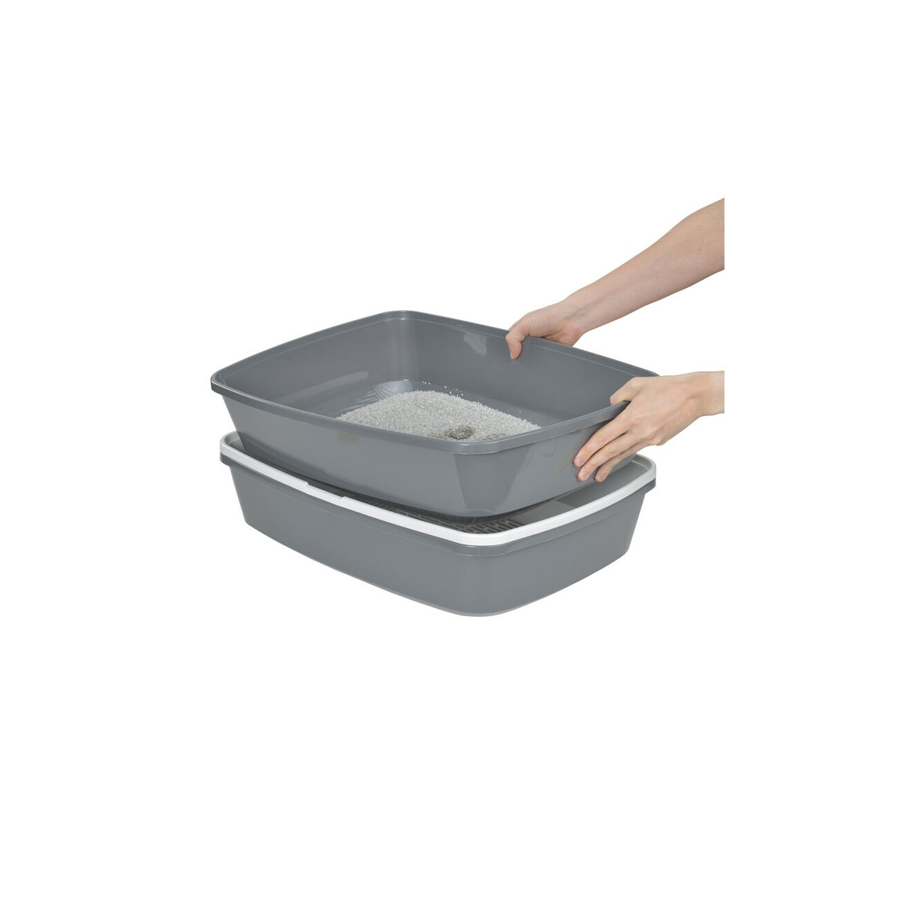 AniOne geschlossene Sieb-Toilette Clean Cat M