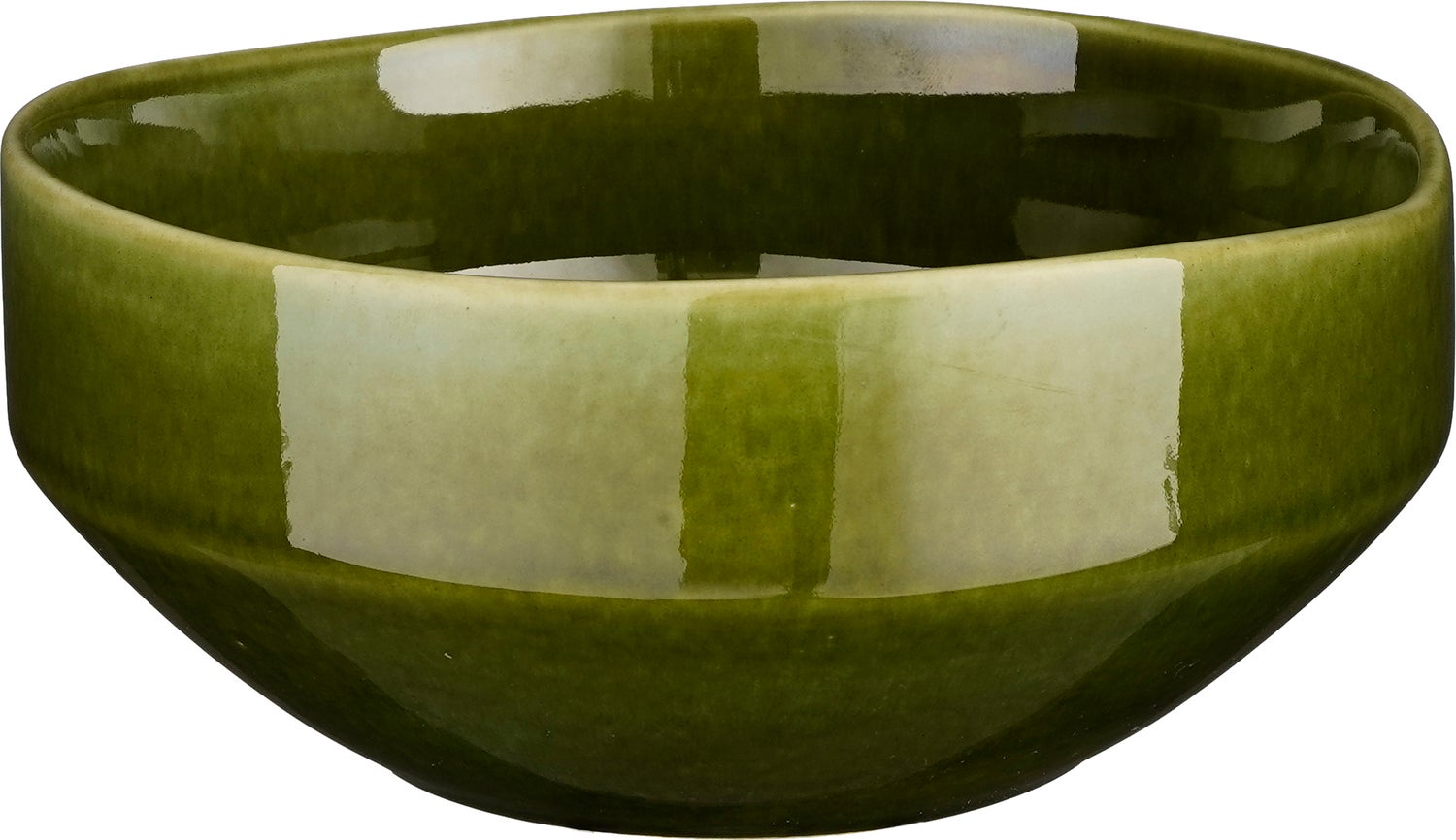 Mica Decorations schaal Rhea groen D 18 H 8 cm