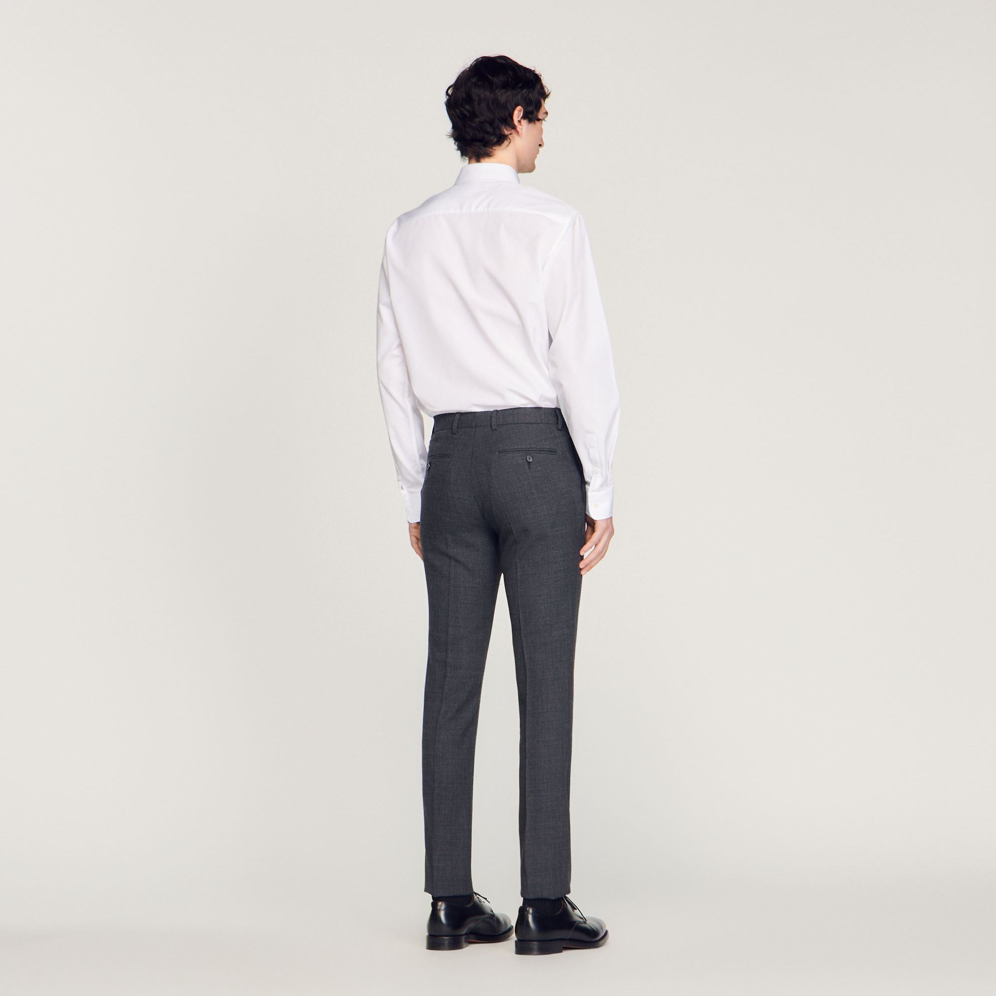 Pantalon de costume en laine