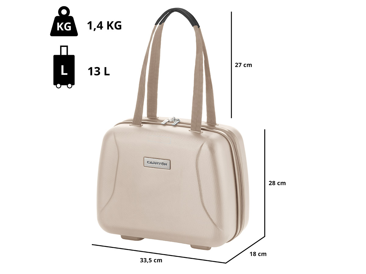 CarryOn Skyhopper beautycase koffer - Beige