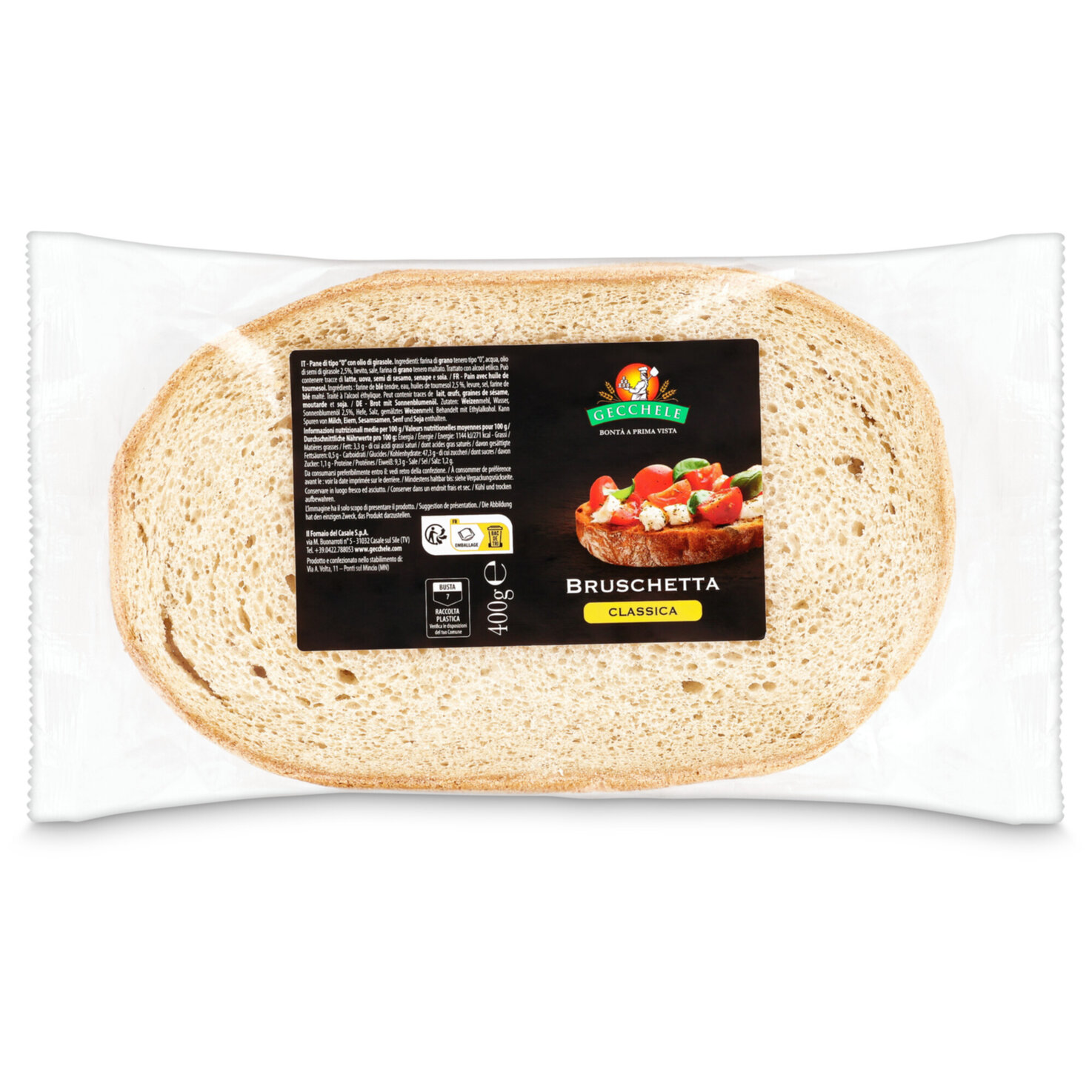 Gecchele Bruschetta
