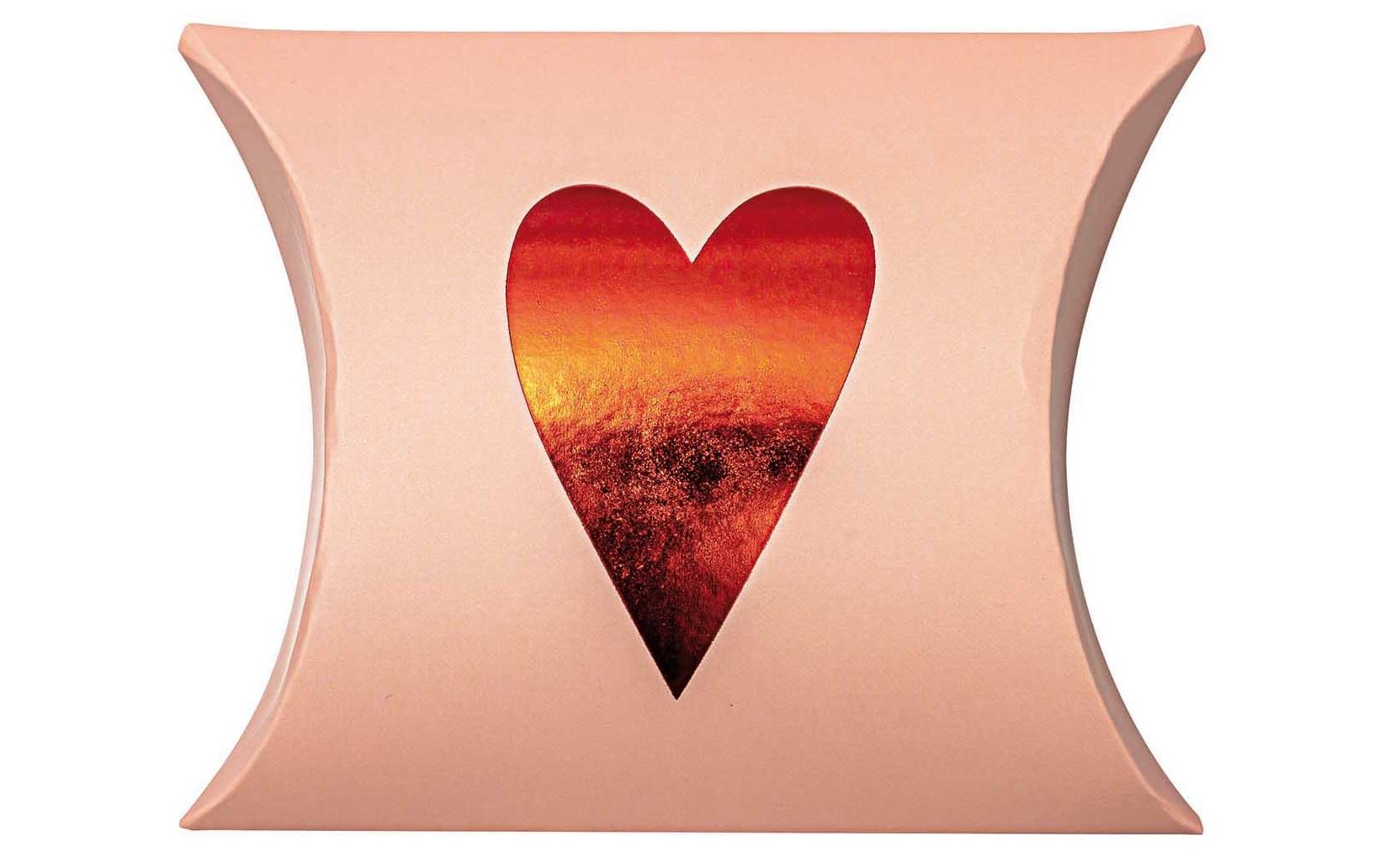 Geschenkbox Herzen 6 Stück, Rosa/Rot, 12 x 18 cm/10 x 15 cmGeschenkverpackung von Rico Design