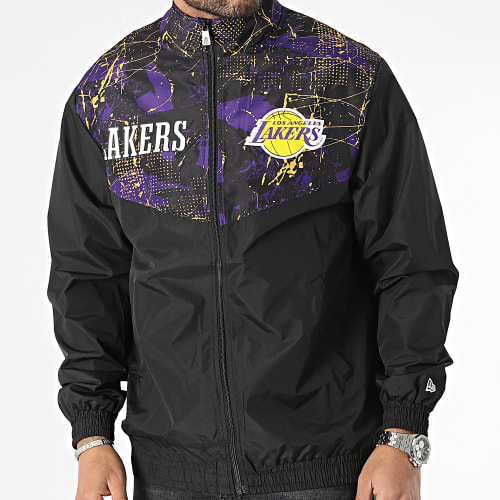 Veste Zippée Los Angeles Lakers 60332149 Noir Jaune