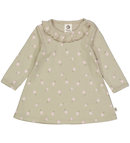 Müsli Kleid - Rib - Pineapple - Soft Green/Poesie Green/Mary