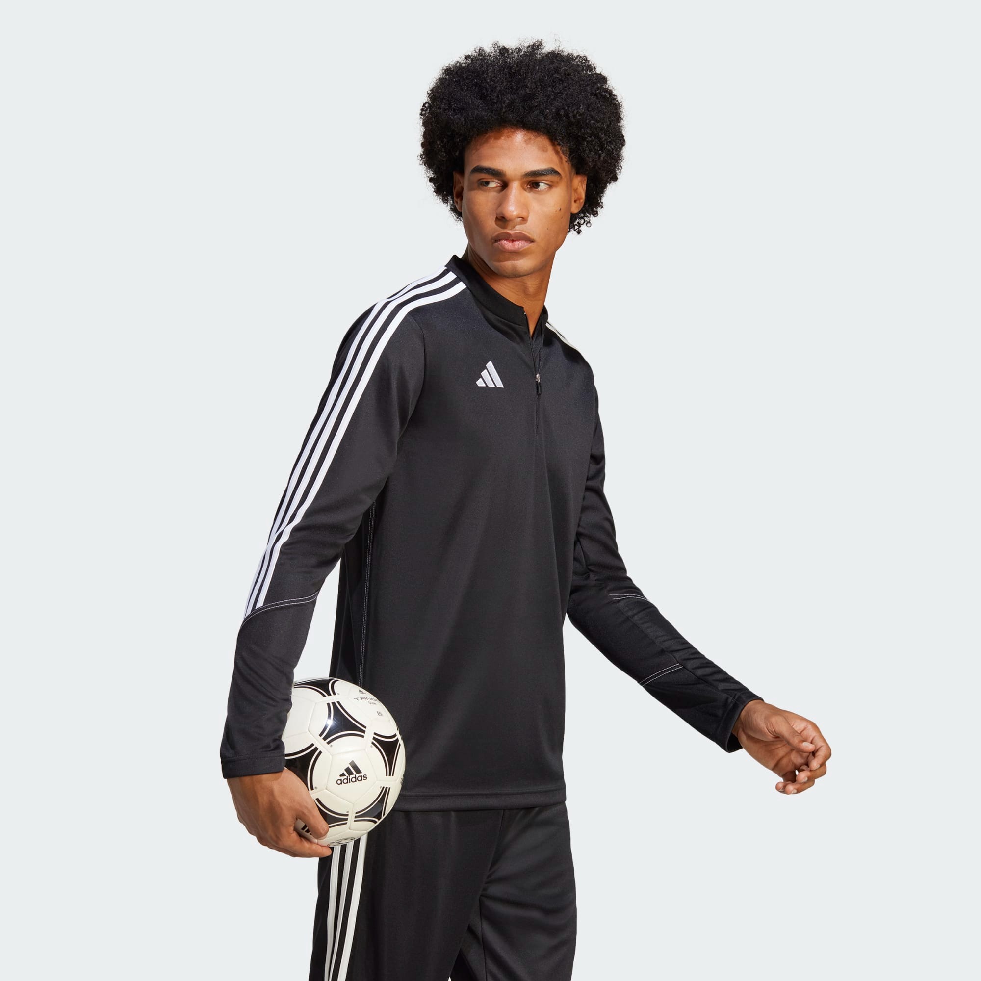 Tiro 23 Club Training Top Herre Black/White