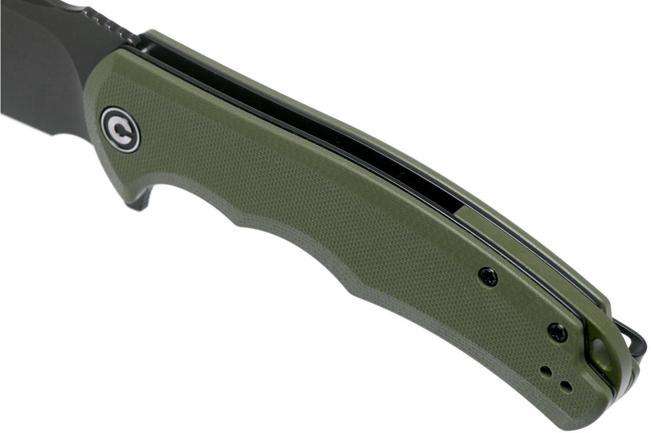 Civivi Praxis C803F Black, OD Green G10 zakmes