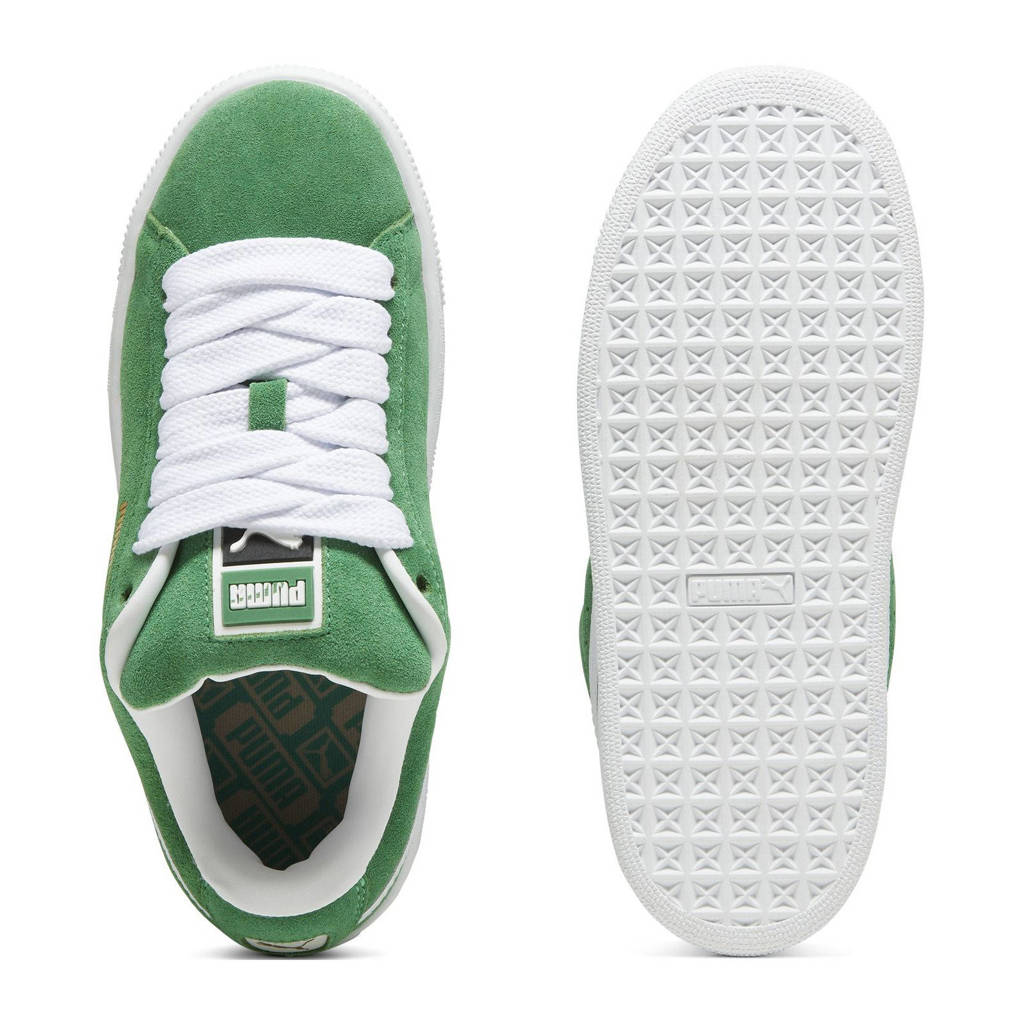 Puma Suede XL Jrsneakers groen/wit