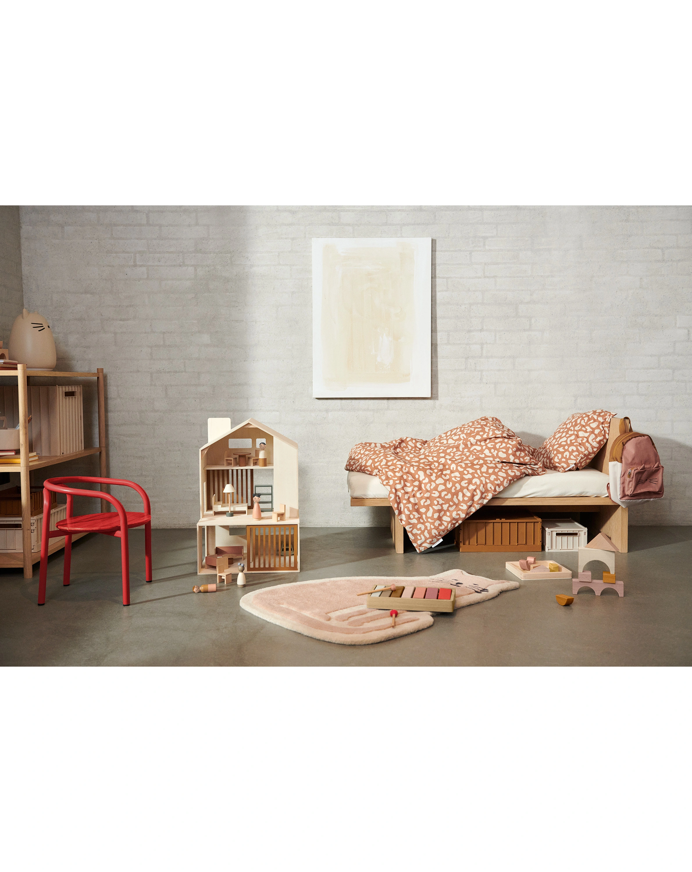 Teppich CAT (78x90) in rose