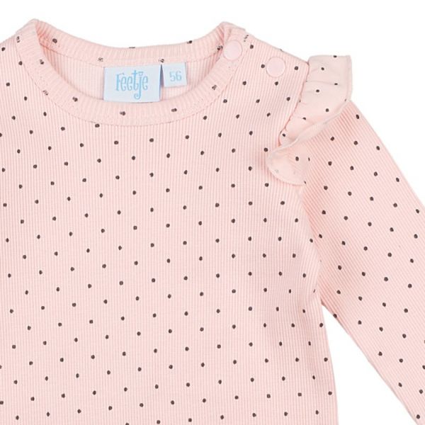 Feetje Dots Jurkje Roze Mt. 44