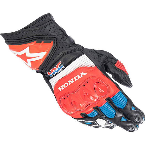 Alpinestars - Gants Honda GP Pro R3 Noir / Rouge / Blanc / Bleu