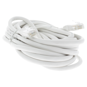 Q-Link UTP kabel CAT6 AWG26 2RJ45 5 meter wit