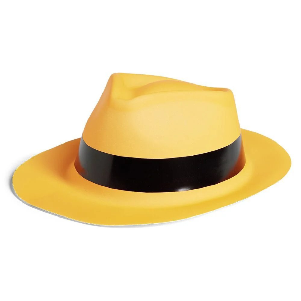 Chapeau fantaisie plastique flashy