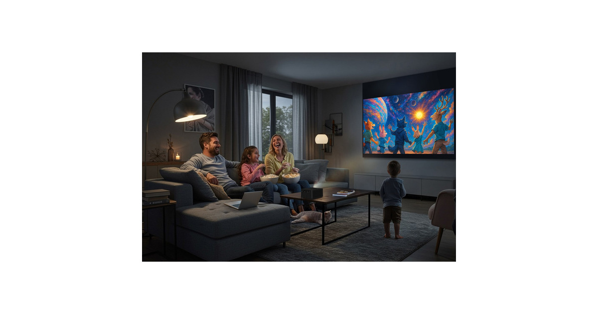 OptomaPhoton Life PK32 Home Projector  (Zwart, 1100 ANSI lumen, 4K, HDR)