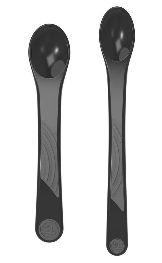 2X CUILLIÈRE DROITES SET 4+M NOIR