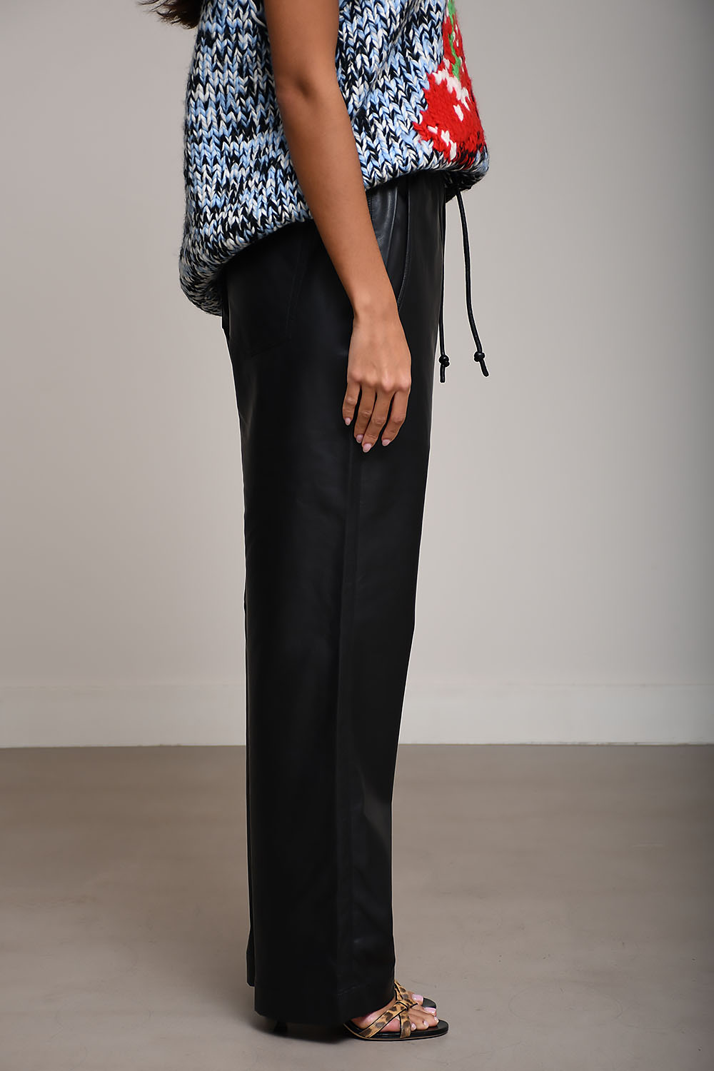 Nereane faux leather pants