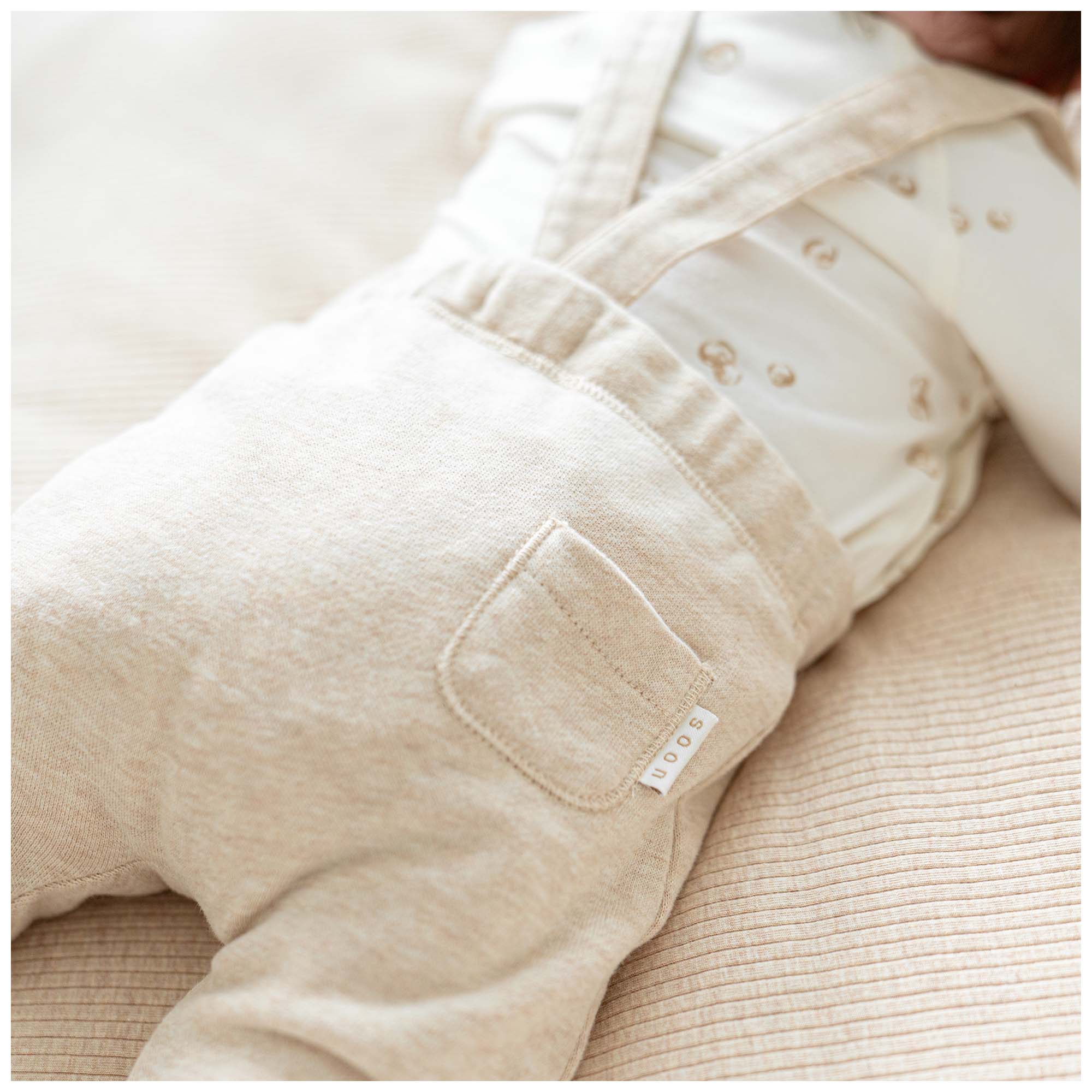 Prénatal newborn broek   beige