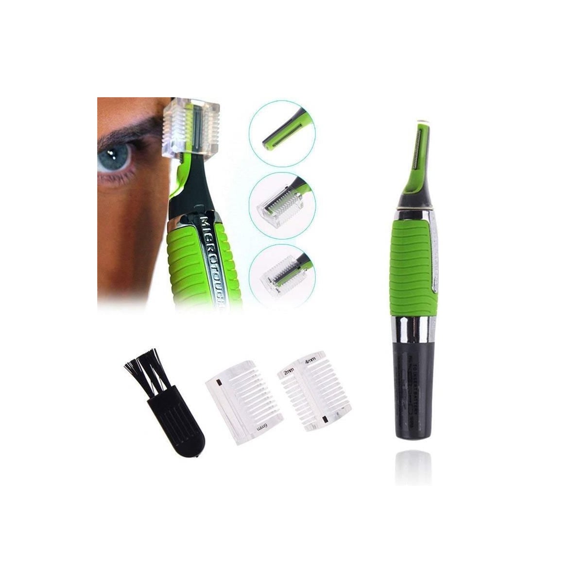 Micro Touch Max nesehårtrimmer med innebygd lommelykt