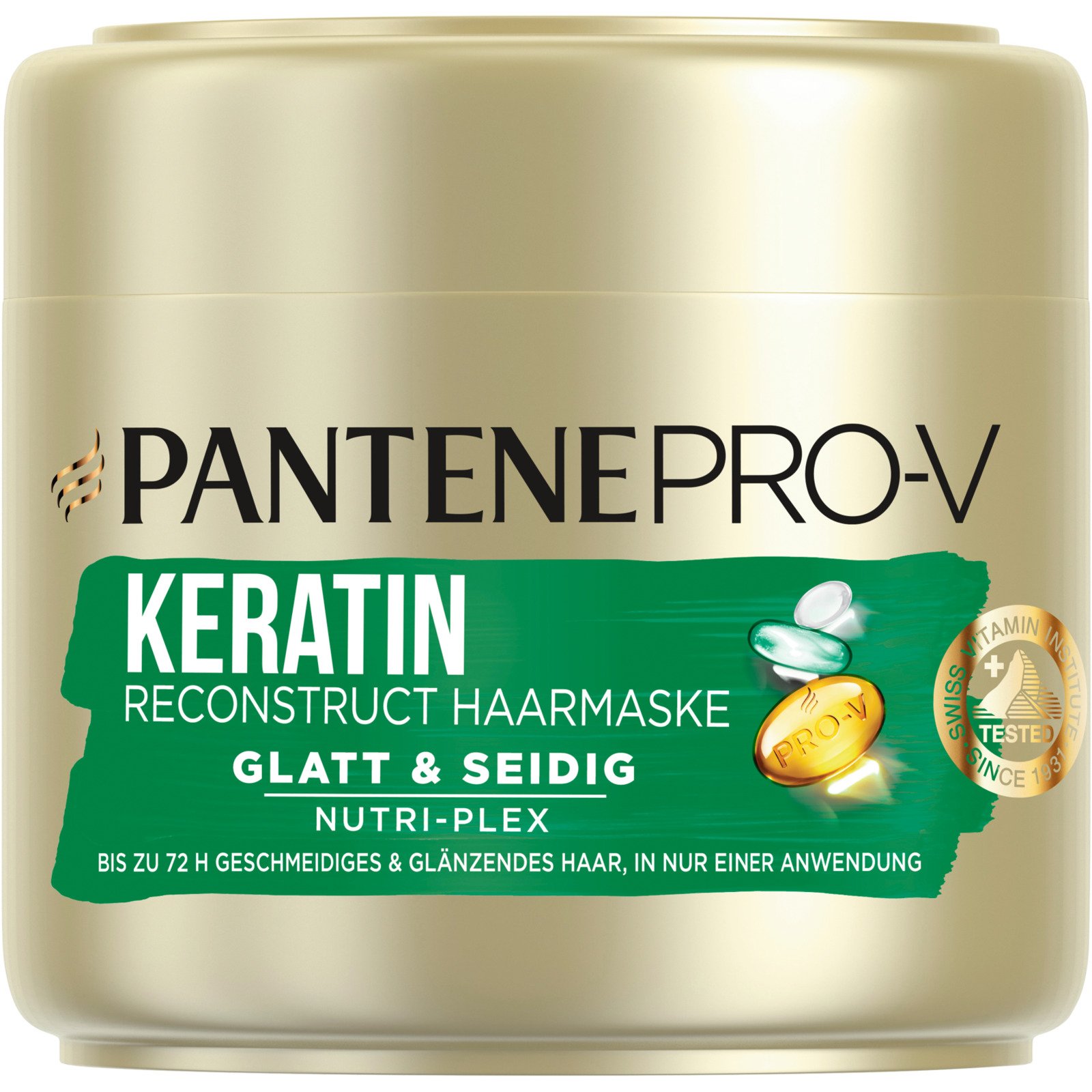 Pantene Pro-V Glatt & Seidig Keratin Reconstruct Haarmaske 300 ml