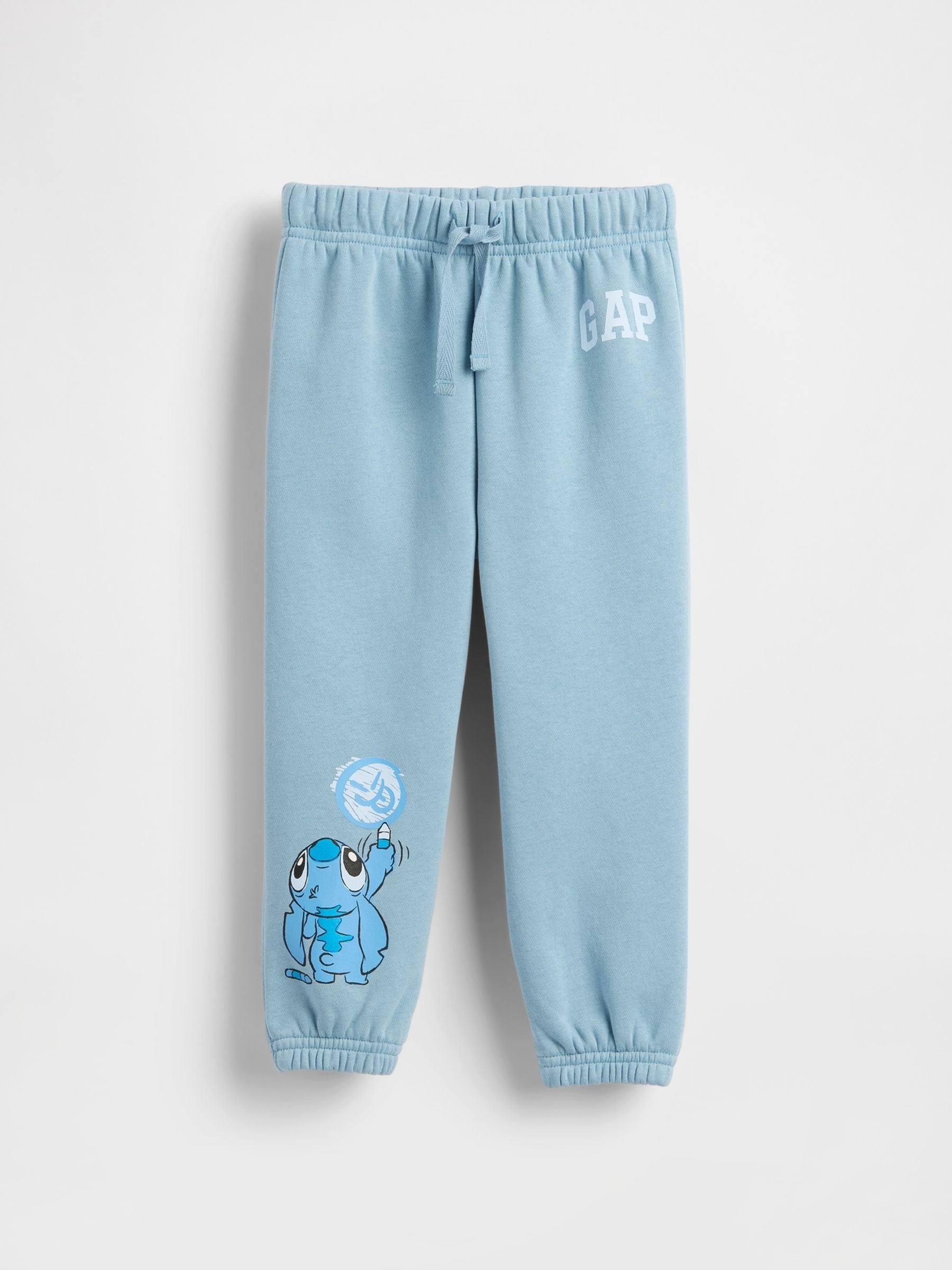 Gap Lilo and Stich relaxed-fit joggingbroek met logo en elastische taille (6mnd -5jr)