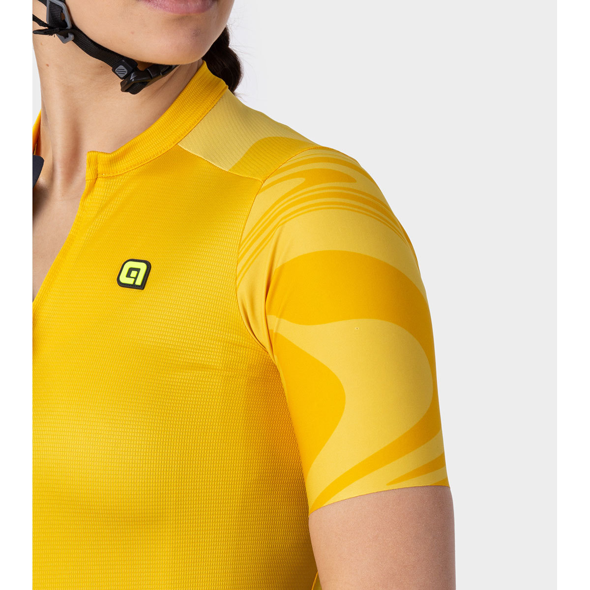 Ale R-EV1 Artika Fietsshirt Korte Mouwen Geel Dames
