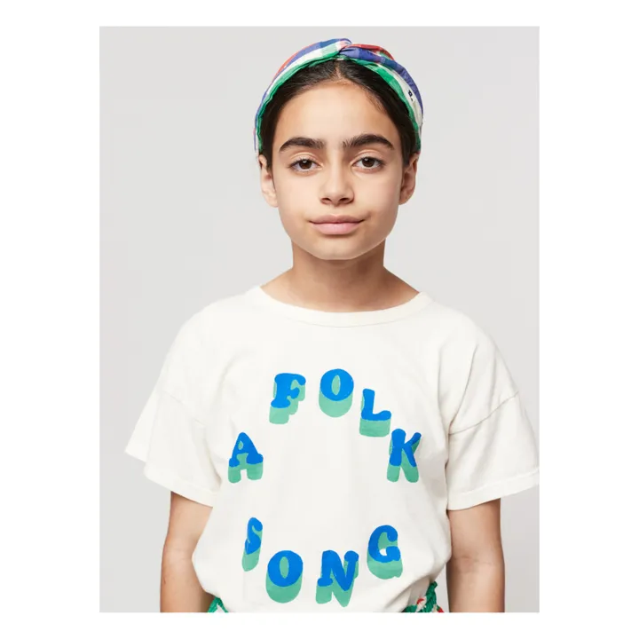 Bobo Choses Bandeau Carreaux | Ecru