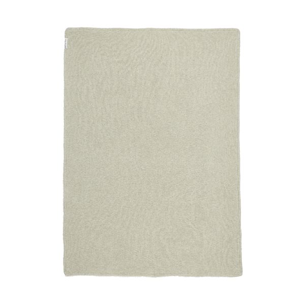 Meyco Knit Basic Fleece Wiegdeken Sand Melange 75 x 100 cm