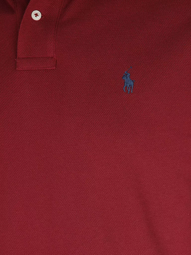 POLO RALPH LAUREN Poloshirt Slim Fit dunkelrot