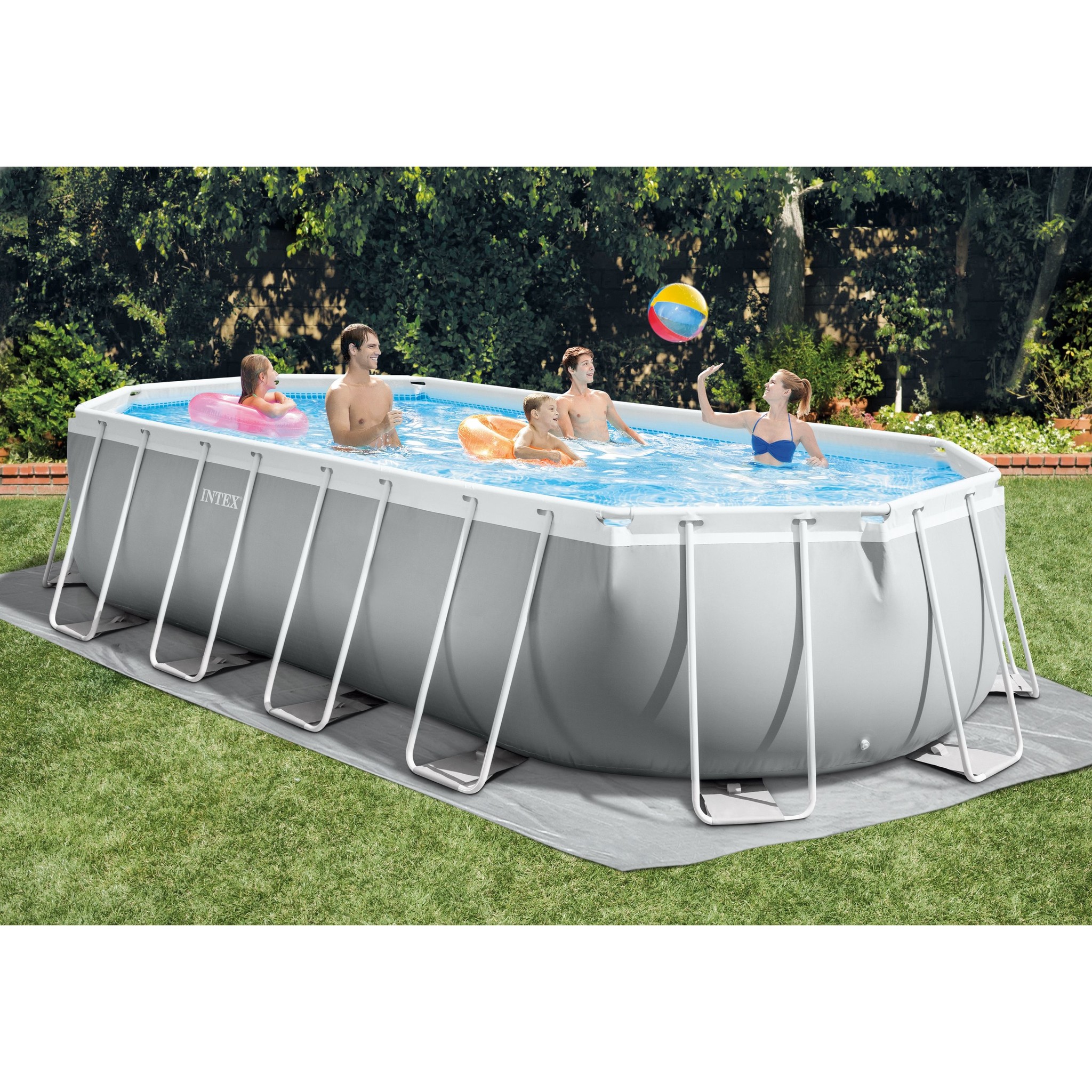 Intex Prism 610 x 305 x 122 cm Frame ovale zwembad