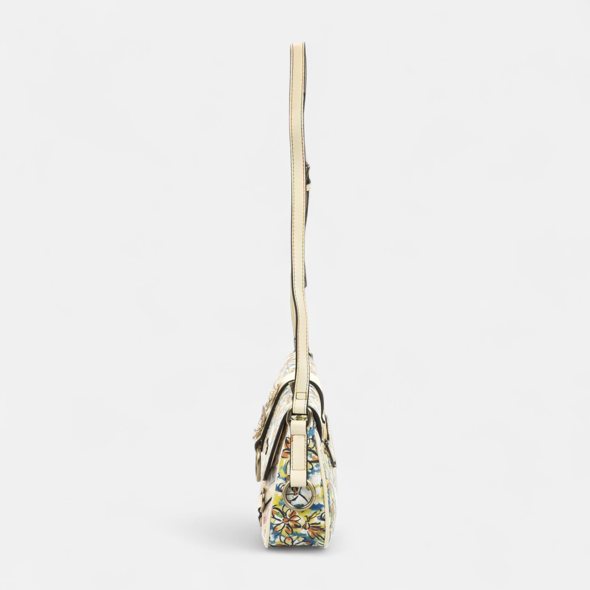 Sac à main beige