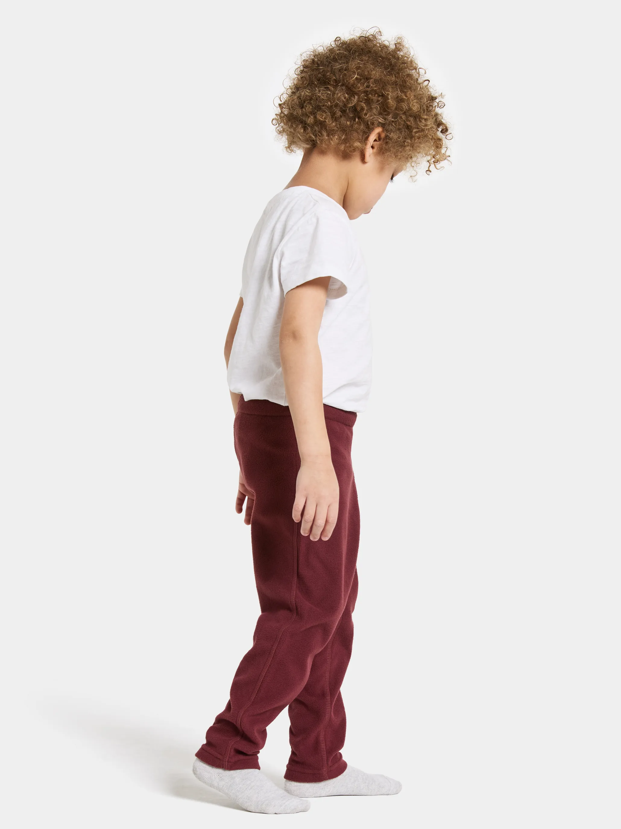 Didriksons Monte Kids Pants 9 Anemon Red