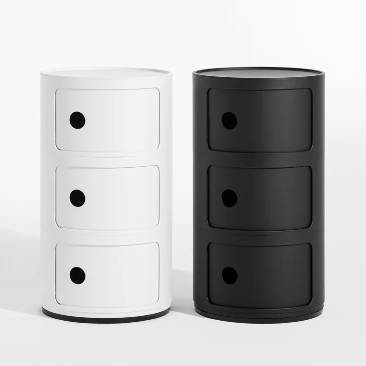 Kartell - Componibili 4988, weiss matt