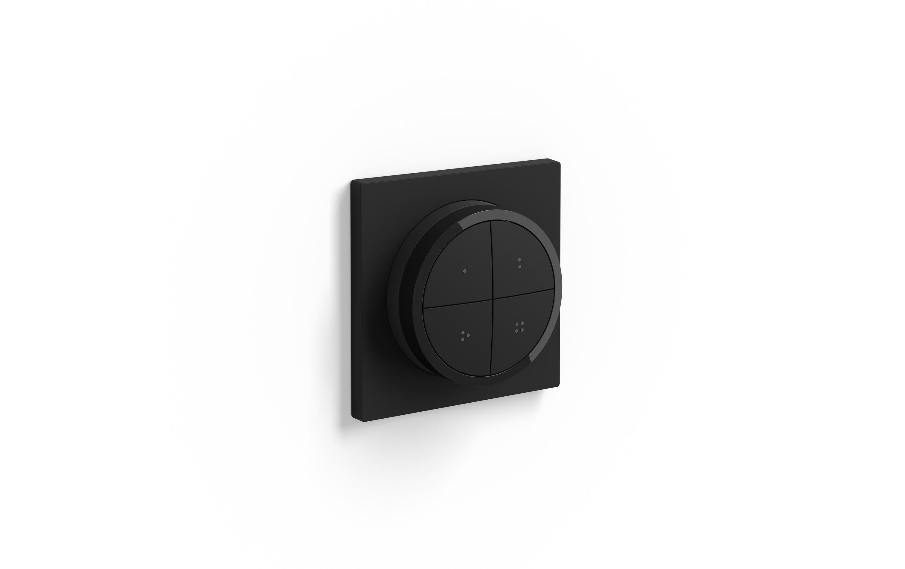 Zubehör Tap Dial Schalter, Schwarz, EUZubehör für Philips Hue Lichtsystem