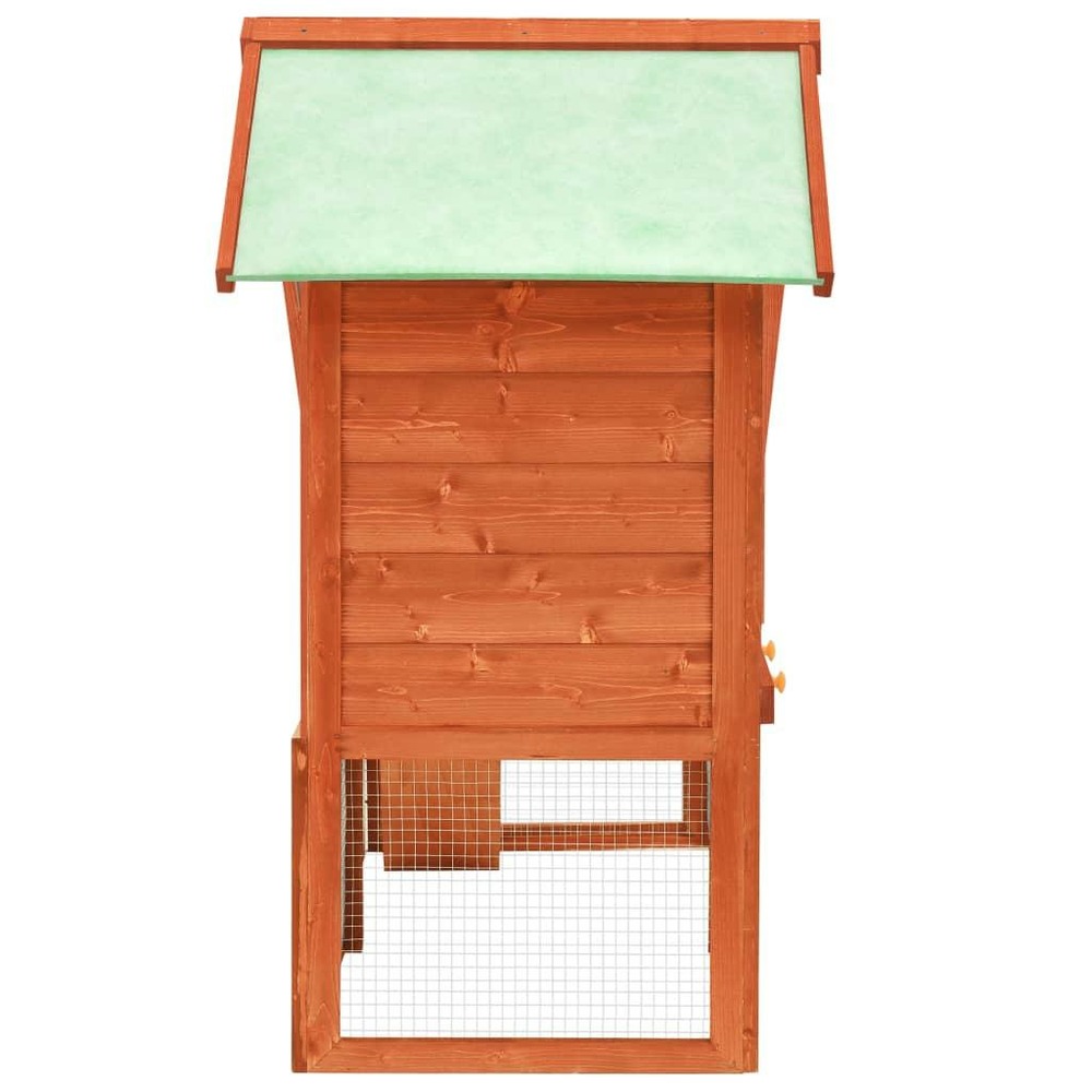 Clapier 140 x 63 x 120 cm bois de sapin massif